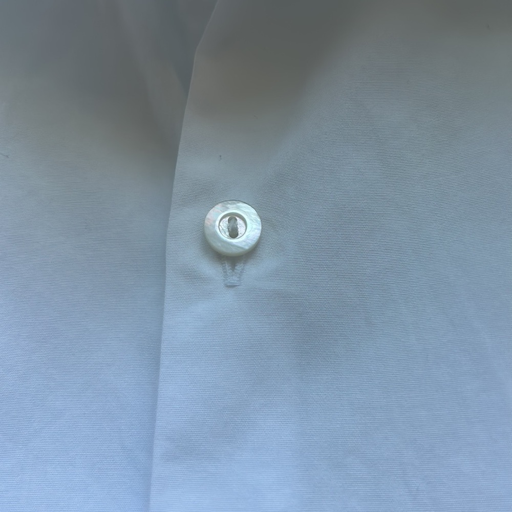 Ralph Lauren Blue Label White Bow Tie Short Sleeve Blouse - Picture 11 of 11